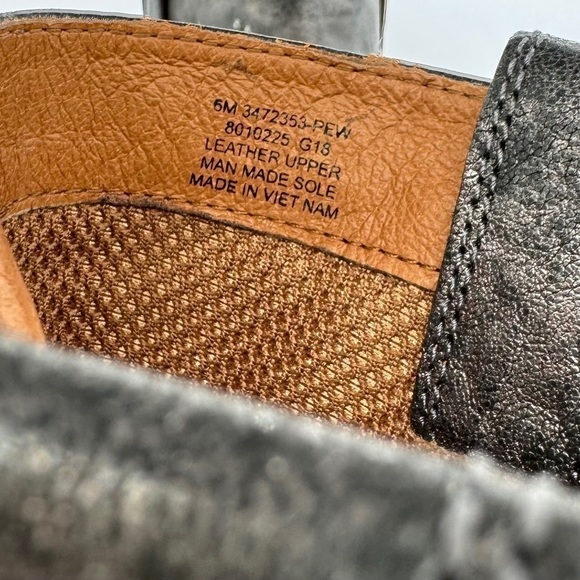 FRYE & CO Pewter Phoenix Tall Leather Womens Boots‎  Color Pewter  Size 6  NWT - Picture 10 of 10